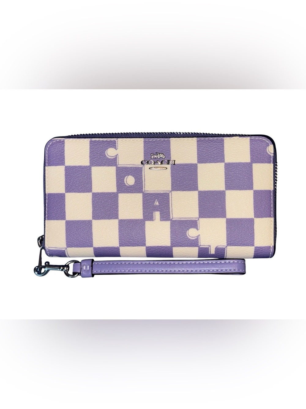 Coach Checker Wallet